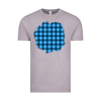 Vintage Zinc Winter Tartan Patch Vintage Tee - BundleAndBundleShop