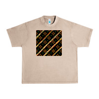 French Oak african floral seamless pattern Urban Heavy Tee - BundleAndBundleShop