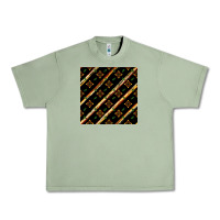 Oil Green african floral seamless pattern Urban Heavy Tee - BundleAndBundleShop