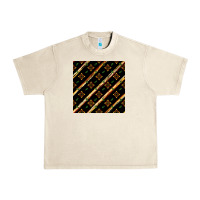 Sandshell african floral seamless pattern Urban Heavy Tee - BundleAndBundleShop