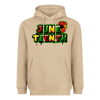Mushroom Juneteenth Heavyweight Hoodie - FaDigitalArtStudio