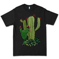 Black cactus Premium Tee - Jasminsmagicworld