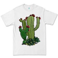 White cactus Premium Tee - Jasminsmagicworld