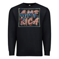 Black America Premium Sweatshirt - FaDigitalArtStudio