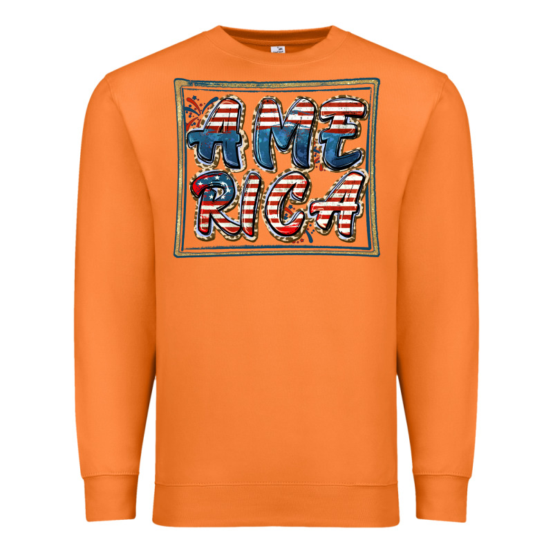 America Premium Sweatshirt by FaDigitalArtStudio | Teevron