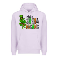 Lilac St. Patrick's Mister shenanigans Premium Hoodie - OliviaCreatesArt