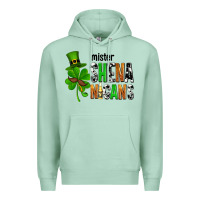 Seafoam St. Patrick's Mister shenanigans Premium Hoodie - OliviaCreatesArt