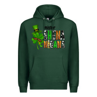 Sports Green St. Patrick's Mister shenanigans Premium Hoodie - OliviaCreatesArt