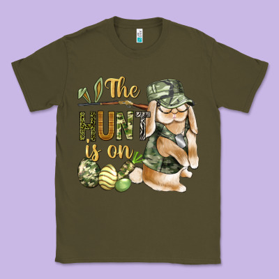 The Hunt Is On Classic Tee Designed By Bundleandbundleshop