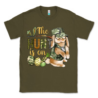 Army Green The Hunt Is On Classic Tee - BundleAndBundleShop