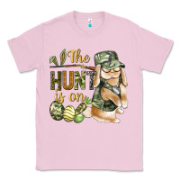 Bubblegum Pink The Hunt Is On Classic Tee - BundleAndBundleShop