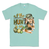 Seafoam The Hunt Is On Classic Tee - BundleAndBundleShop