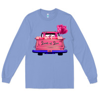 Colony Blue Loads Of Love Valentine's Day Truck Long Sleeve Tee - Bettercallsaul