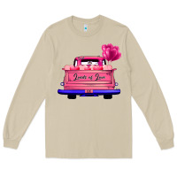 Mushroom Loads Of Love Valentine's Day Truck Long Sleeve Tee - Bettercallsaul