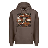 Coffee longhorn bullskull whatever lossos your longhorn Premium Hoodie - JahusDesignShop