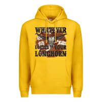 Lemon longhorn bullskull whatever lossos your longhorn Premium Hoodie - JahusDesignShop
