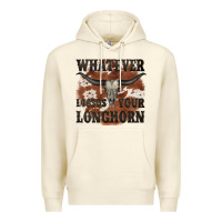 Sandshell longhorn bullskull whatever lossos your longhorn Premium Hoodie - JahusDesignShop