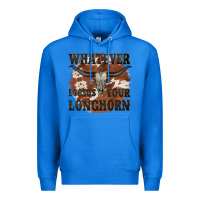 True Royal longhorn bullskull whatever lossos your longhorn Premium Hoodie - JahusDesignShop