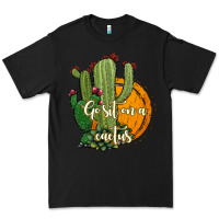 Black cactus go sit on a cactus Premium Tee - Jasminsmagicworld