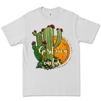 Dove Grey cactus go sit on a cactus Premium Tee - Jasminsmagicworld