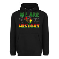 Black We are black history Heavyweight Hoodie - FaDigitalArtStudio