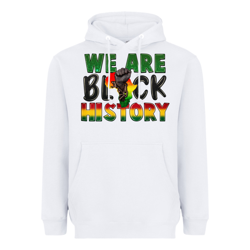 We Are Black History Heavyweight Hoodie by FaDigitalArtStudio | Teevron