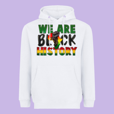 We Are Black History Heavyweight Hoodie Designed By Fadigitalartstudio