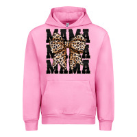 Fuchsia Pink mama leopard Urban Hoodie - CowhideDigitalArt