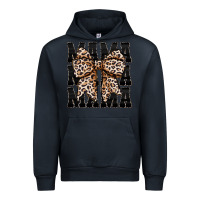 Navy mama leopard Urban Hoodie - CowhideDigitalArt