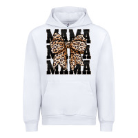 White mama leopard Urban Hoodie - CowhideDigitalArt