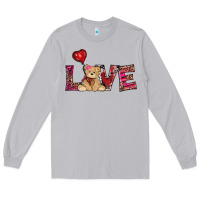 Moon Dust valentine's day tedybear love Long Sleeve Tee - RanaPortraitStore