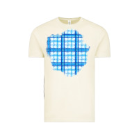 Vintage Arctic Winter Tartan Patch Vintage Tee - BundleAndBundleShop