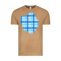 Vintage Camel Winter Tartan Patch Vintage Tee - BundleAndBundleShop
