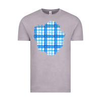 Vintage Zinc Winter Tartan Patch Vintage Tee - BundleAndBundleShop