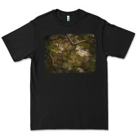 Black green hunter camouflage pattern brushstroke Premium Tee - Jasminsmagicworld