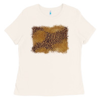 Bone leopard background Ladies Tee - BarkalooDesign