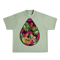 Oil Green Hispanic Heritage Urban Heavy Tee - BundleAndBundleShop
