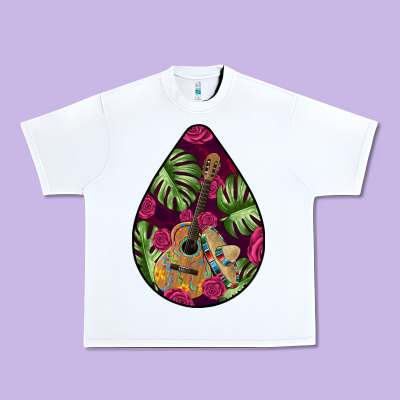 Hispanic Heritage Urban Heavy Tee Designed By Bundleandbundleshop