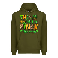Army Green St. Patrick's They call me mister pinch charming Premium Hoodie - OliviaCreatesArt