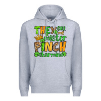 Heather Grey St. Patrick's They call me mister pinch charming Premium Hoodie - OliviaCreatesArt