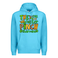Ocean Blue St. Patrick's They call me mister pinch charming Premium Hoodie - OliviaCreatesArt