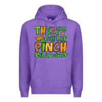 Purple St. Patrick's They call me mister pinch charming Premium Hoodie - OliviaCreatesArt
