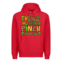 Red St. Patrick's They call me mister pinch charming Premium Hoodie - OliviaCreatesArt