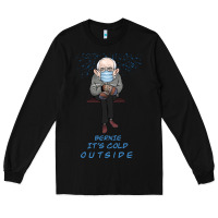 Black Bernie it's Cold Outside Long Sleeve Tee - Bettercallsaul