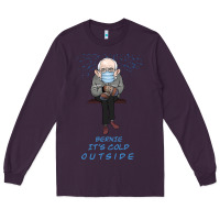 Plum Bernie it's Cold Outside Long Sleeve Tee - Bettercallsaul