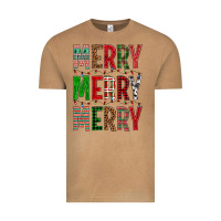 Vintage Camel Merry Merry Merry Christmas Vintage Tee - BundleAndBundleShop