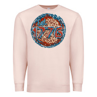 Pale Pink Est. 1776 Premium Sweatshirt - FaDigitalArtStudio