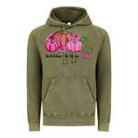 Vintage Olive in october we wear pink pumpkin and sunflowers Vintage Hoodie - RanaPortraitStore