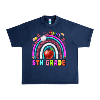 Navy 5 th grade Urban Heavy Tee - BundleAndBundleShop
