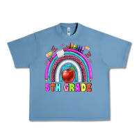 Pebble Blue 5 th grade Urban Heavy Tee - BundleAndBundleShop
